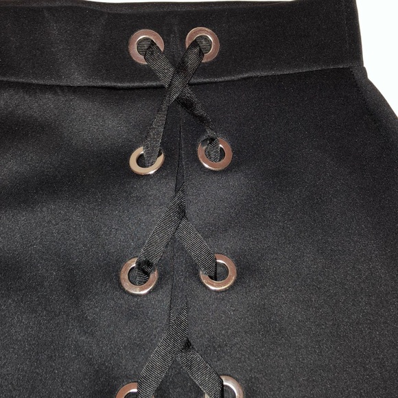 Bold Elements black corset tie skirt - Picture 2 of 6